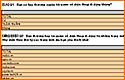 Simple tabulation table (Excel)